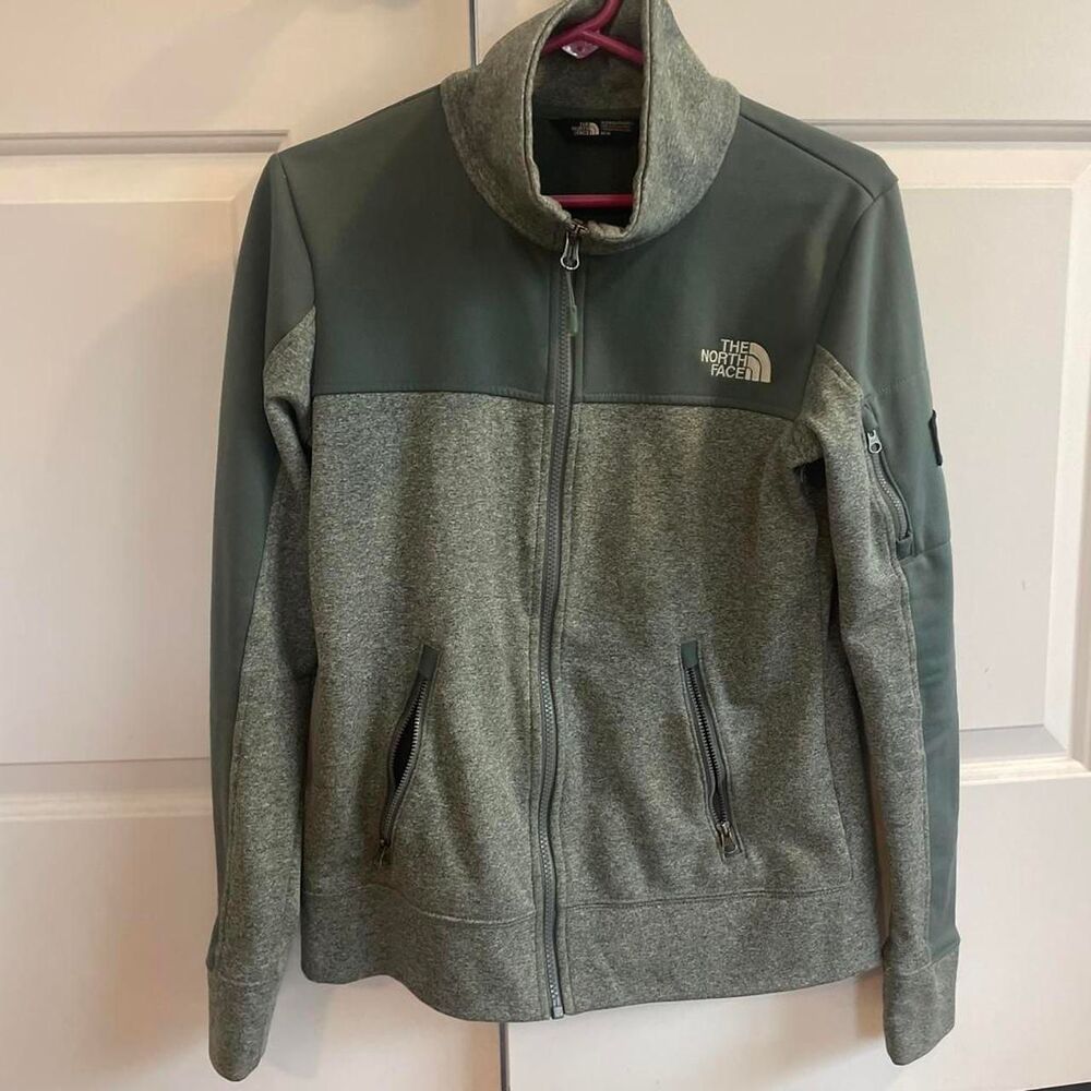 The-north-face Women's Green and Grey Jacket